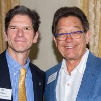 Al Steinman with Jim Brooks.